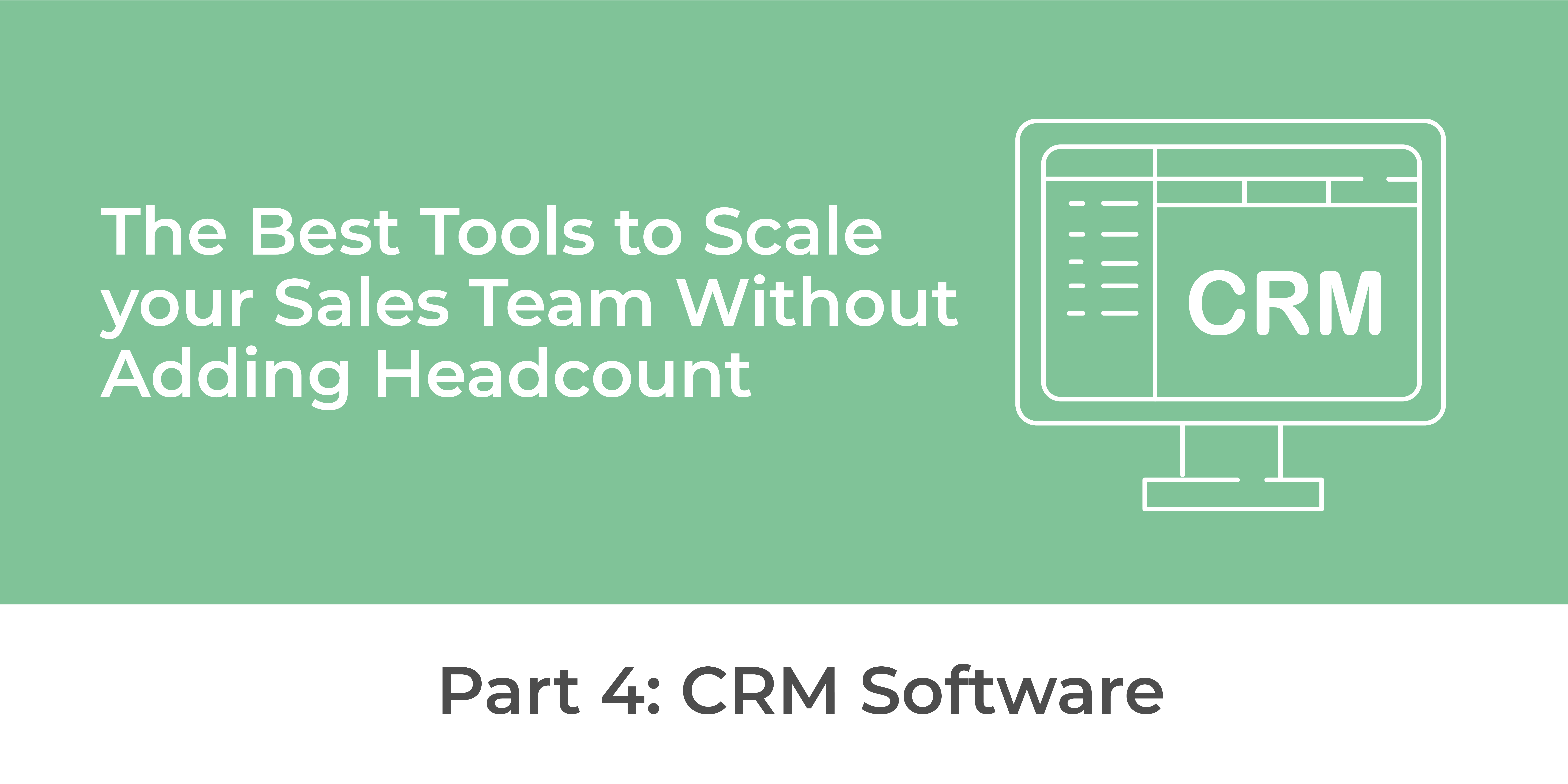 Tools to Scale your Sales Team Without Adding Headcount | CRM | Telephones for business