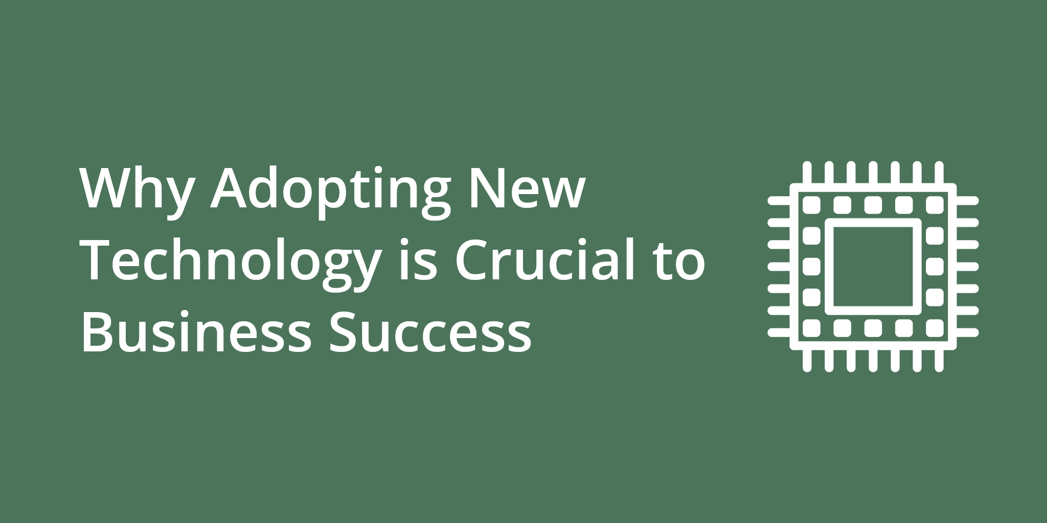 Why Adopting New Technology is Crucial to Business Success | Telephones for business