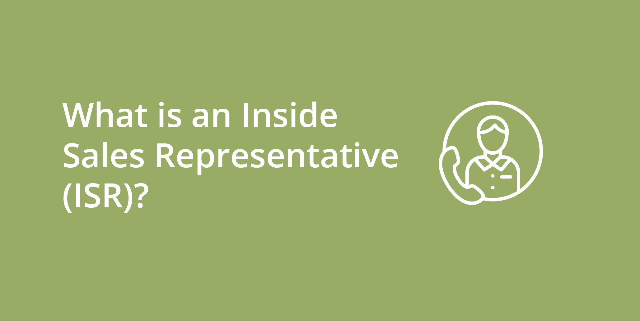 Inside Sales Representative (ISR) | Telephones for business