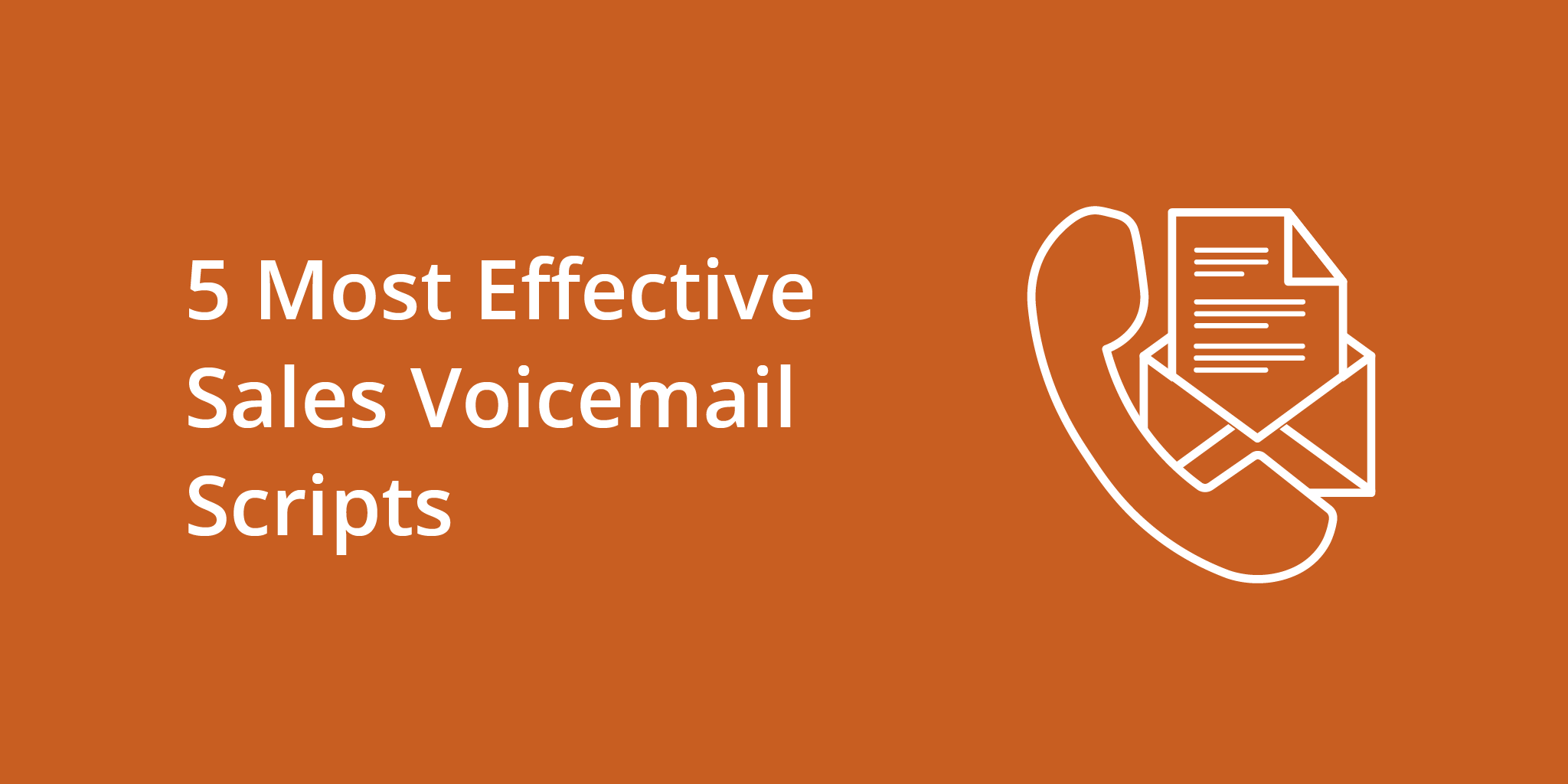 5 Most Effective Sales Voicemail Scripts | Telephones for business