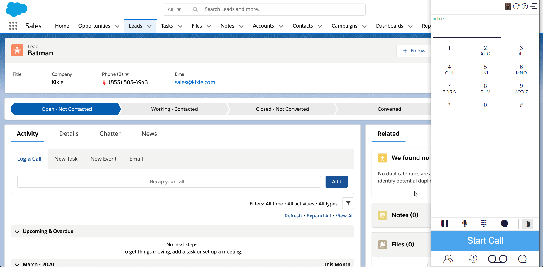 Generate 5x Better Call Data with Call Dispositions for Salesforce | Telephones for business