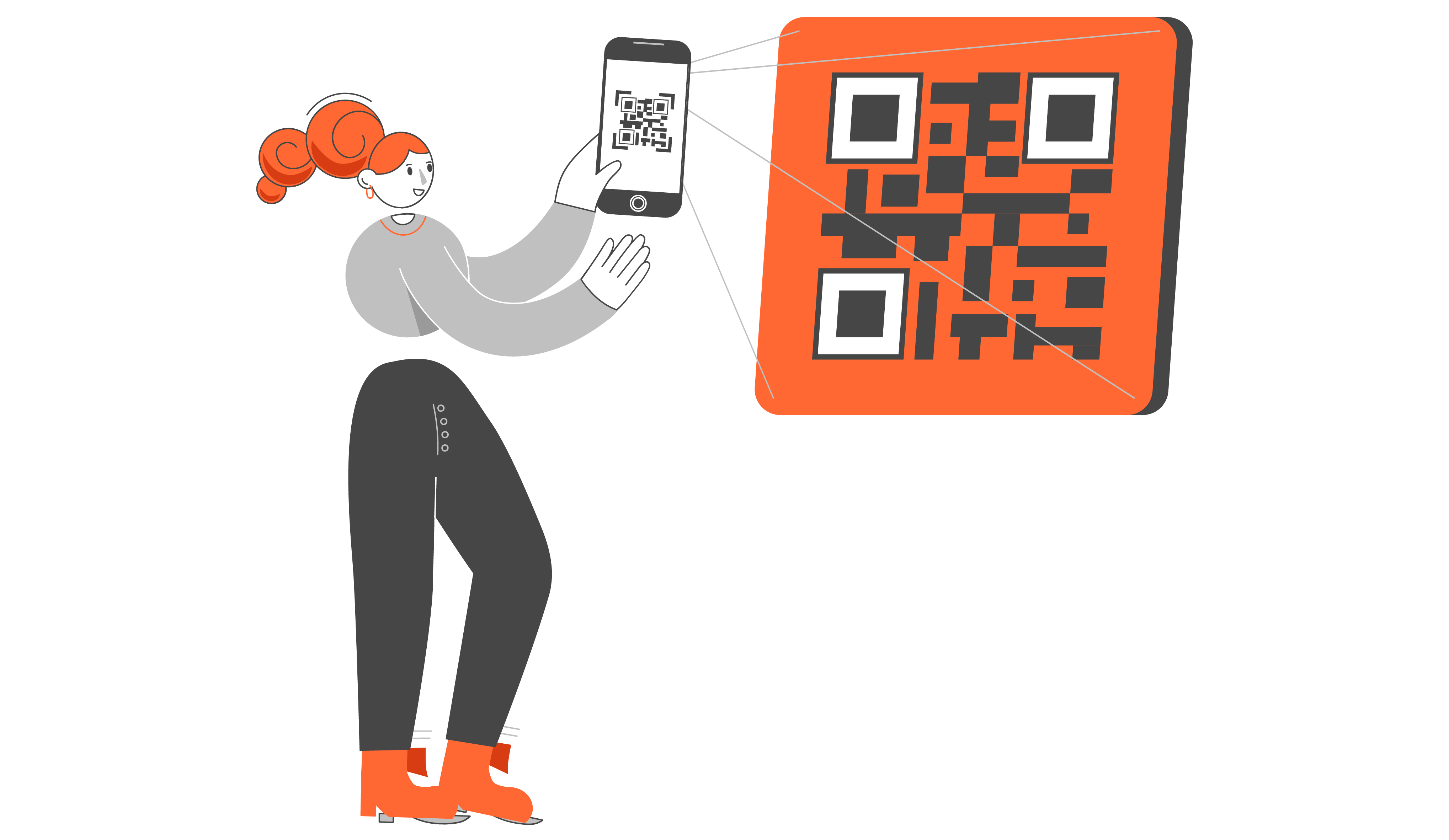 Using QR codes in sales