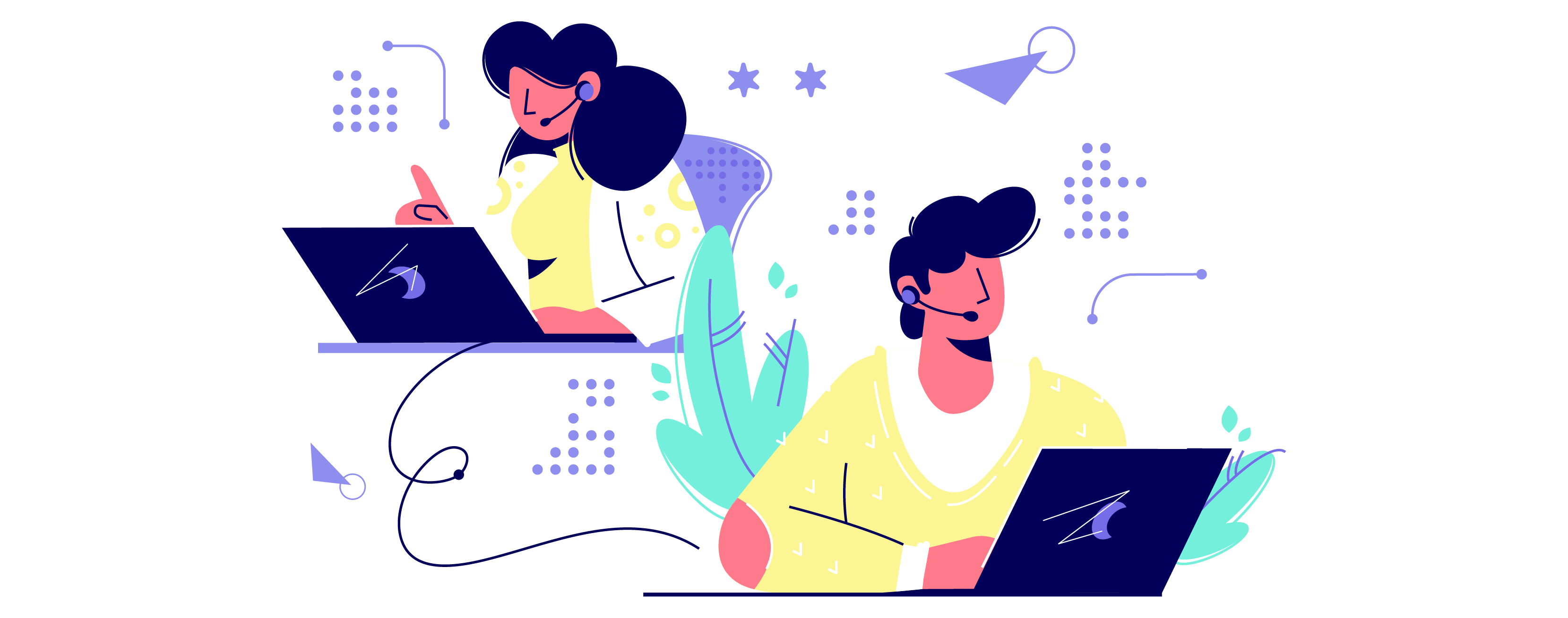 sales agents using power dialer