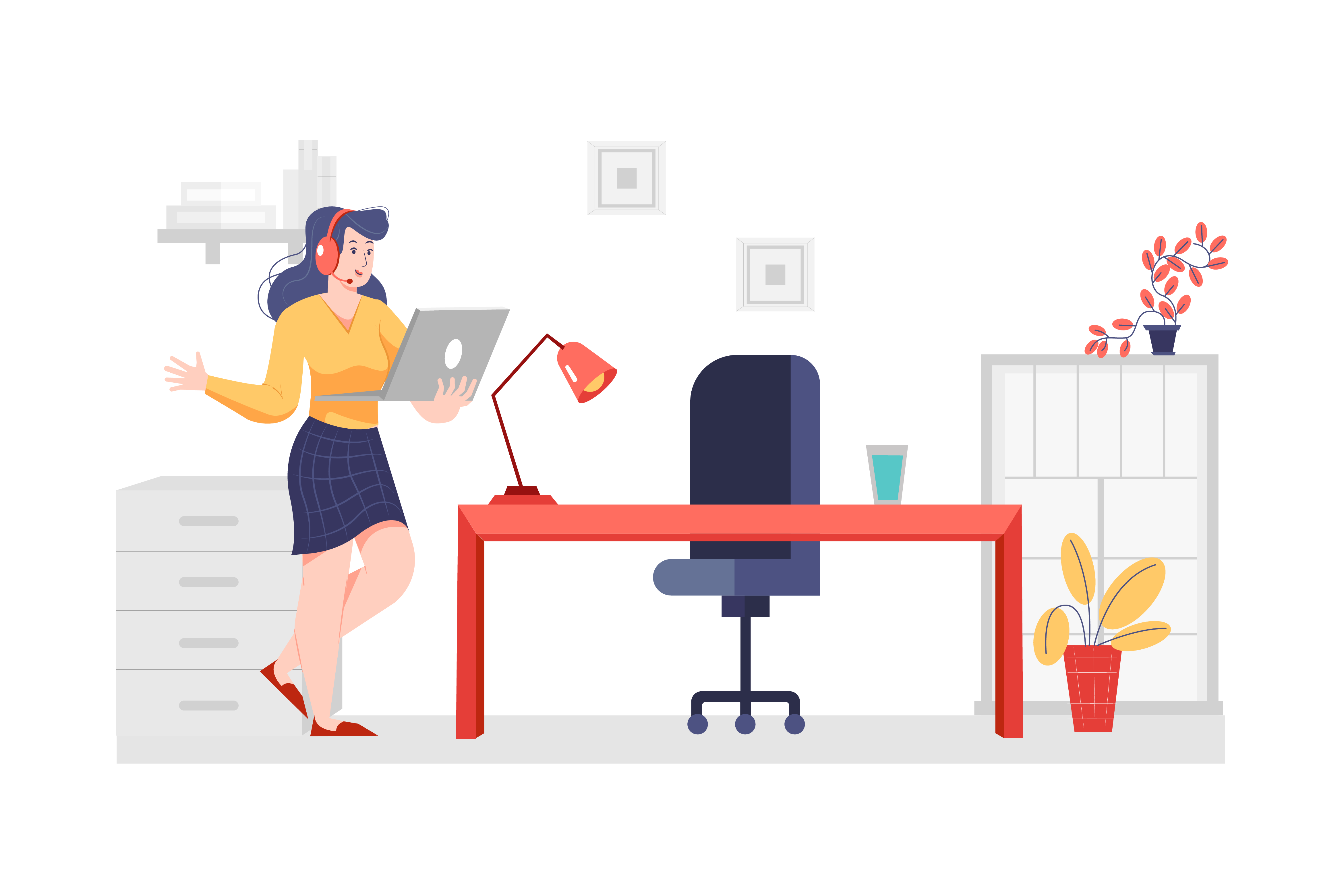 Making an outbound sales call