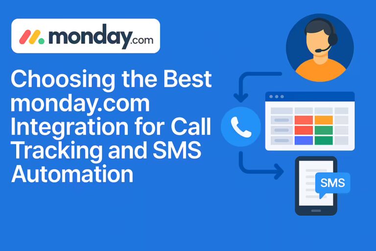 Choosing the Best monday.com Integration for Call Tracking and SMS Automation
