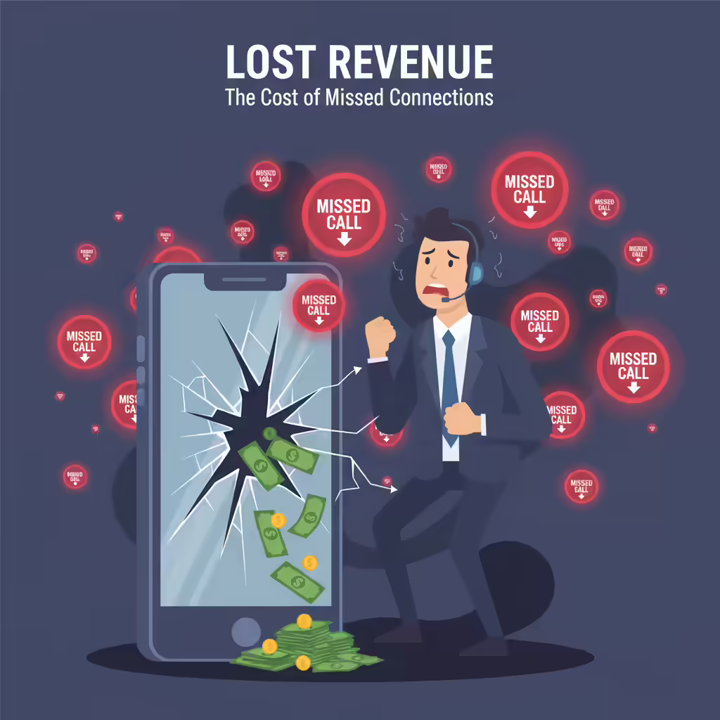 Real Cost of Spam Likely - Financial impact visualization showing revenue loss and operational costs