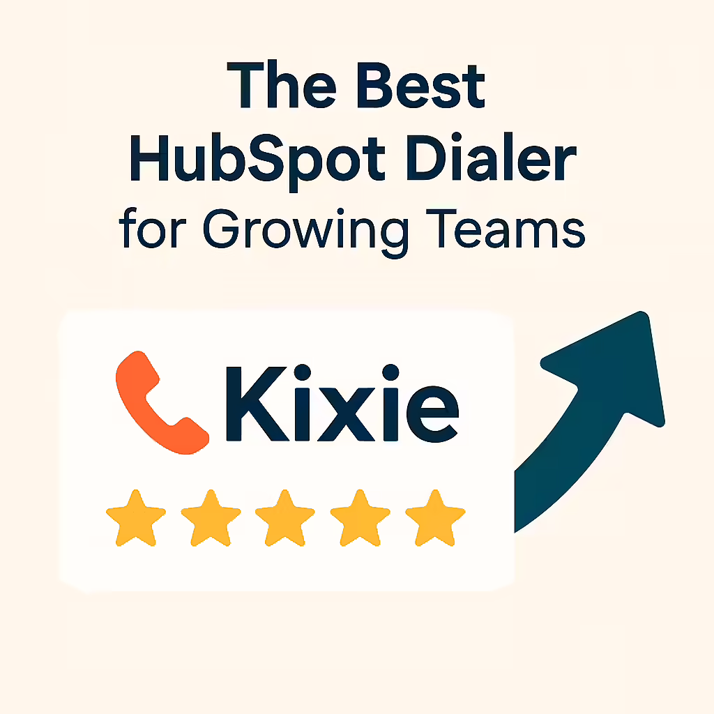 Kixie is The Best Affordable HubSpot Dialer for Growing Teams