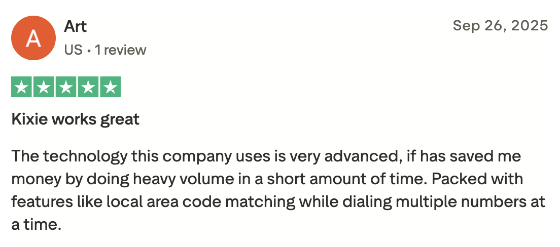 Customer 5-star review screenshot 11