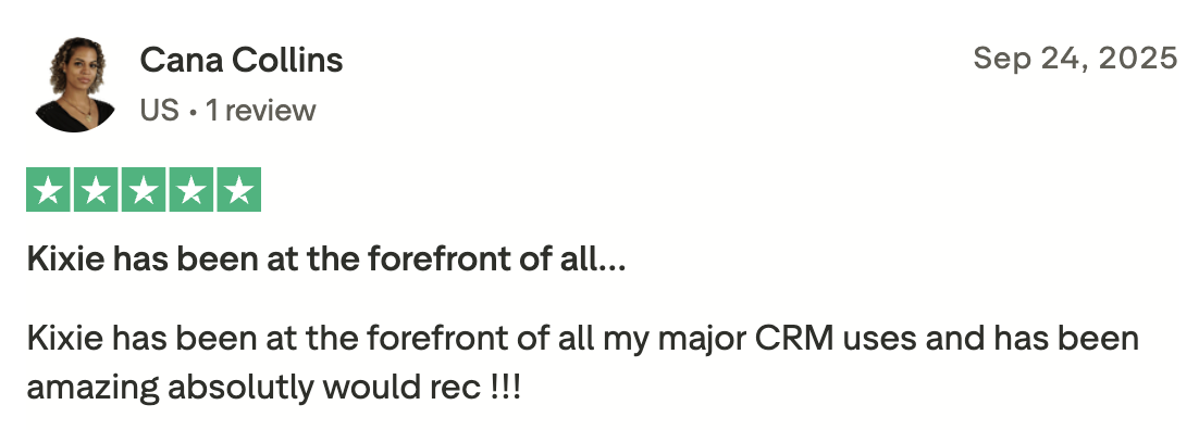 Customer 5-star review screenshot 13