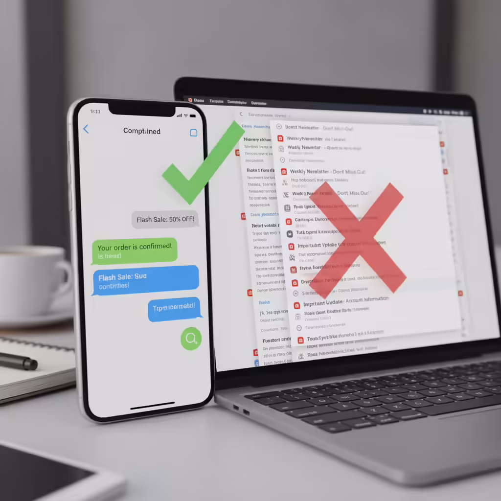 Why SMS Outperforms Email in Engagement