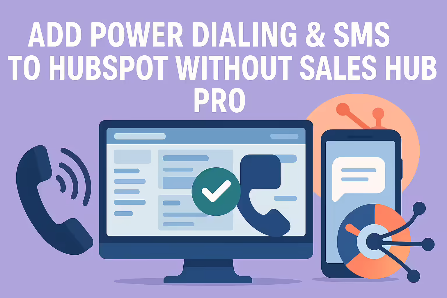 Add Power Dialing & SMS to HubSpot Without Sales Hub Pro
