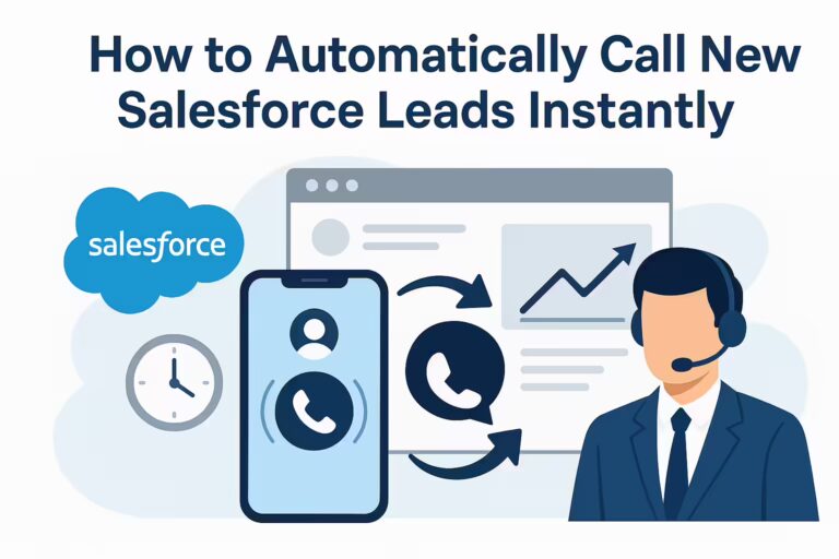 How to Automatically Call New Salesforce Leads Instantly