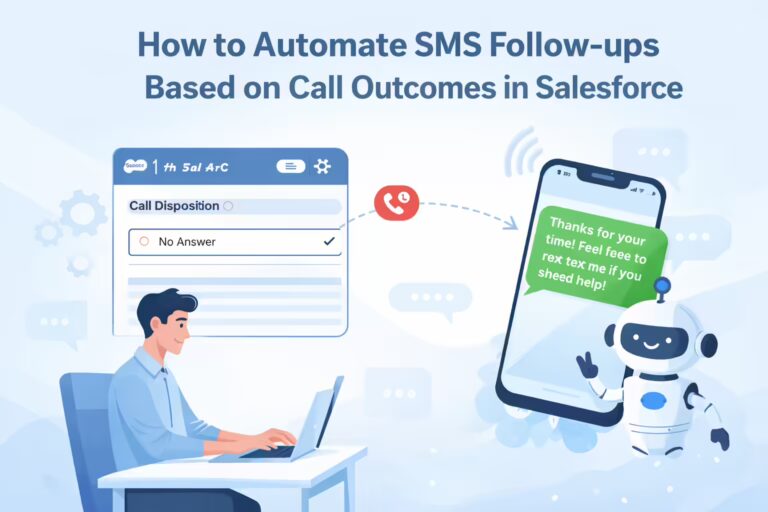 How to Automate SMS Follow-ups Based on Call Outcomes in Salesforce