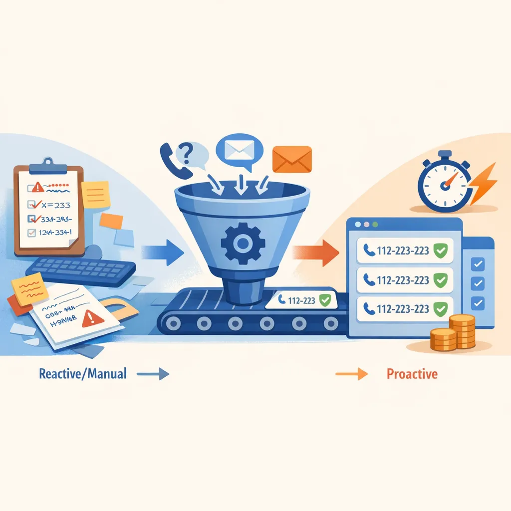 Strategic Implications of Automating Salesforce Leads from Unknown Callers