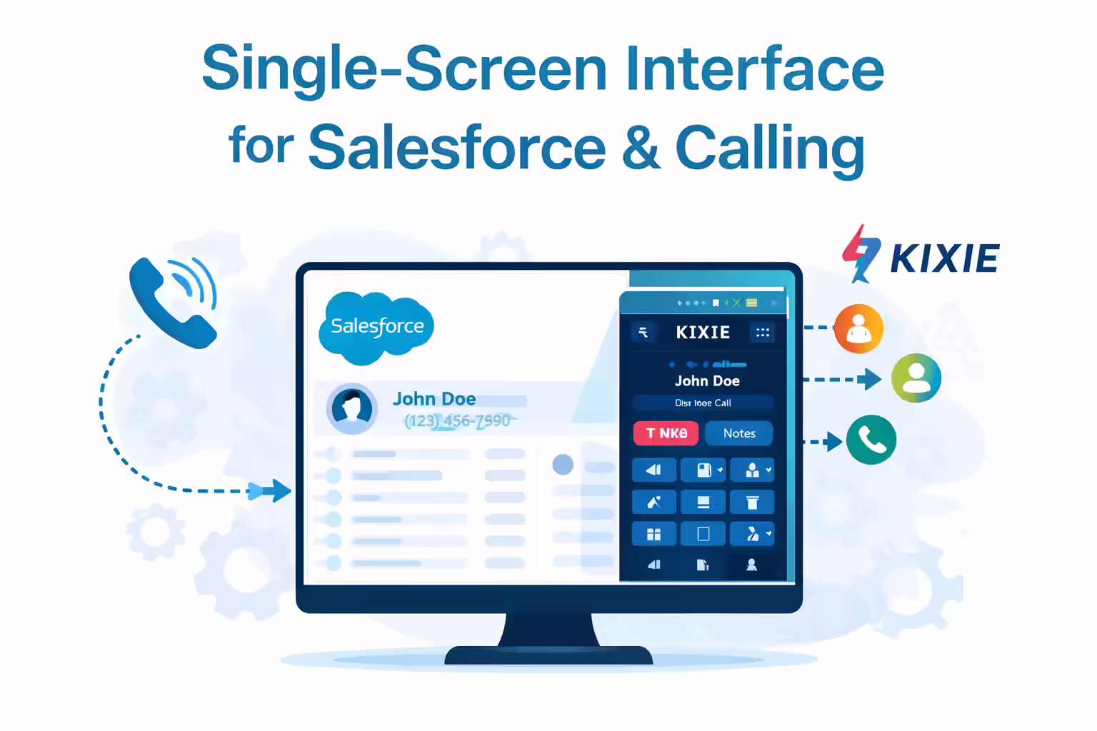 How to Create A Single Screen Interface for Salesforce and Calling