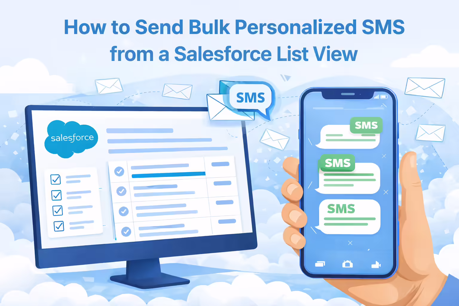 How to Send Bulk Personalized SMS from a Salesforce List View