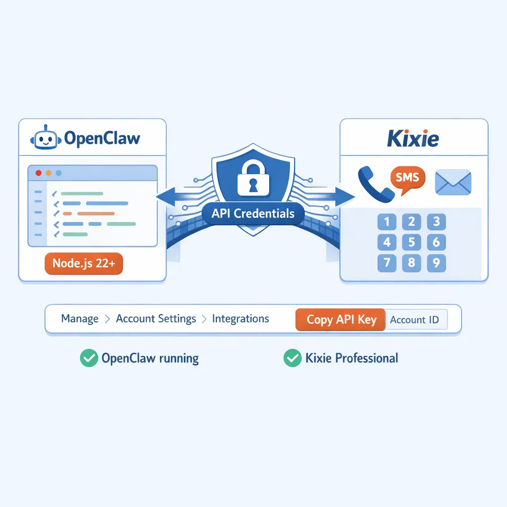 Technical Implementation for Building the OpenClaw-Kixie Bridge