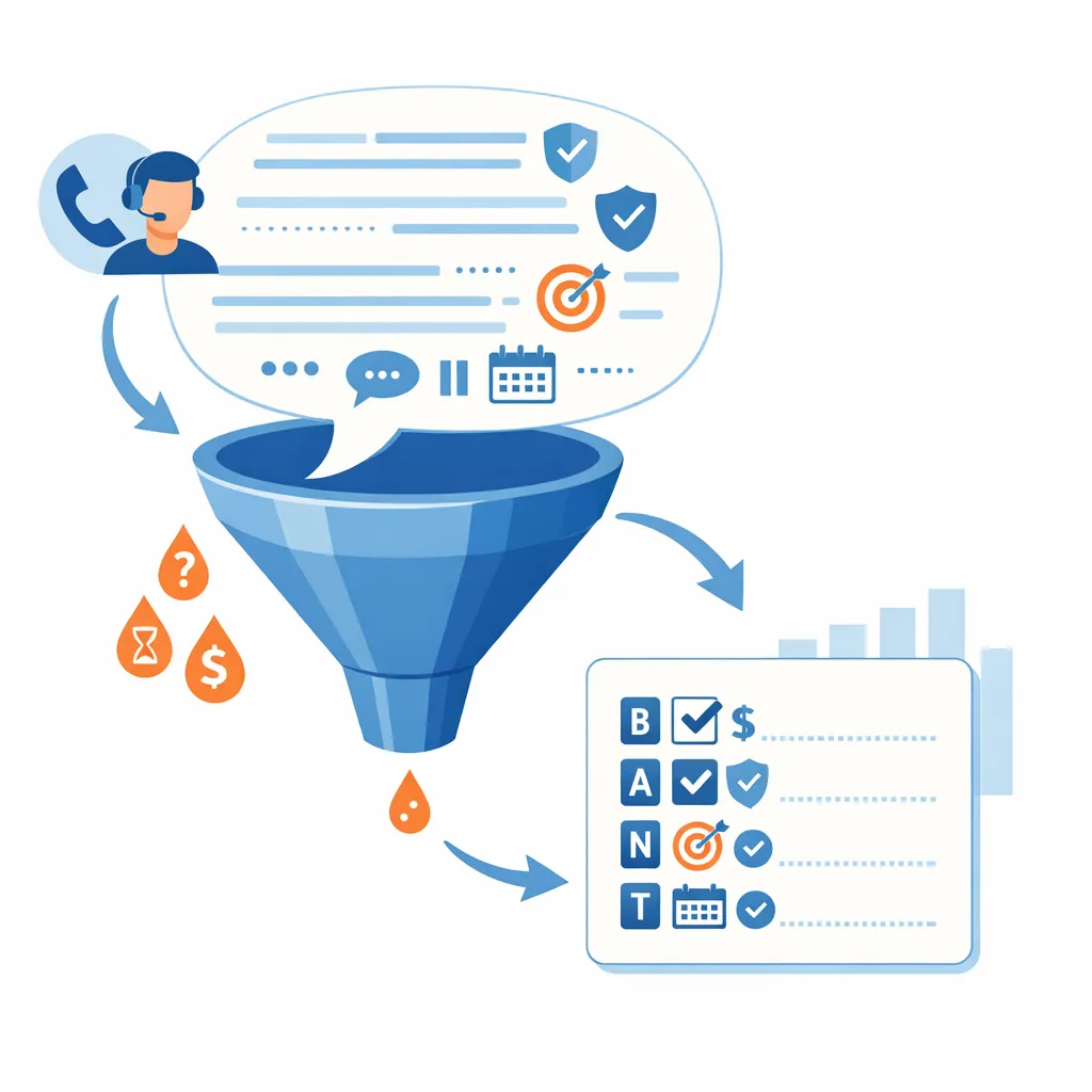 The dilemma of capturing BANT qualification criteria from calls