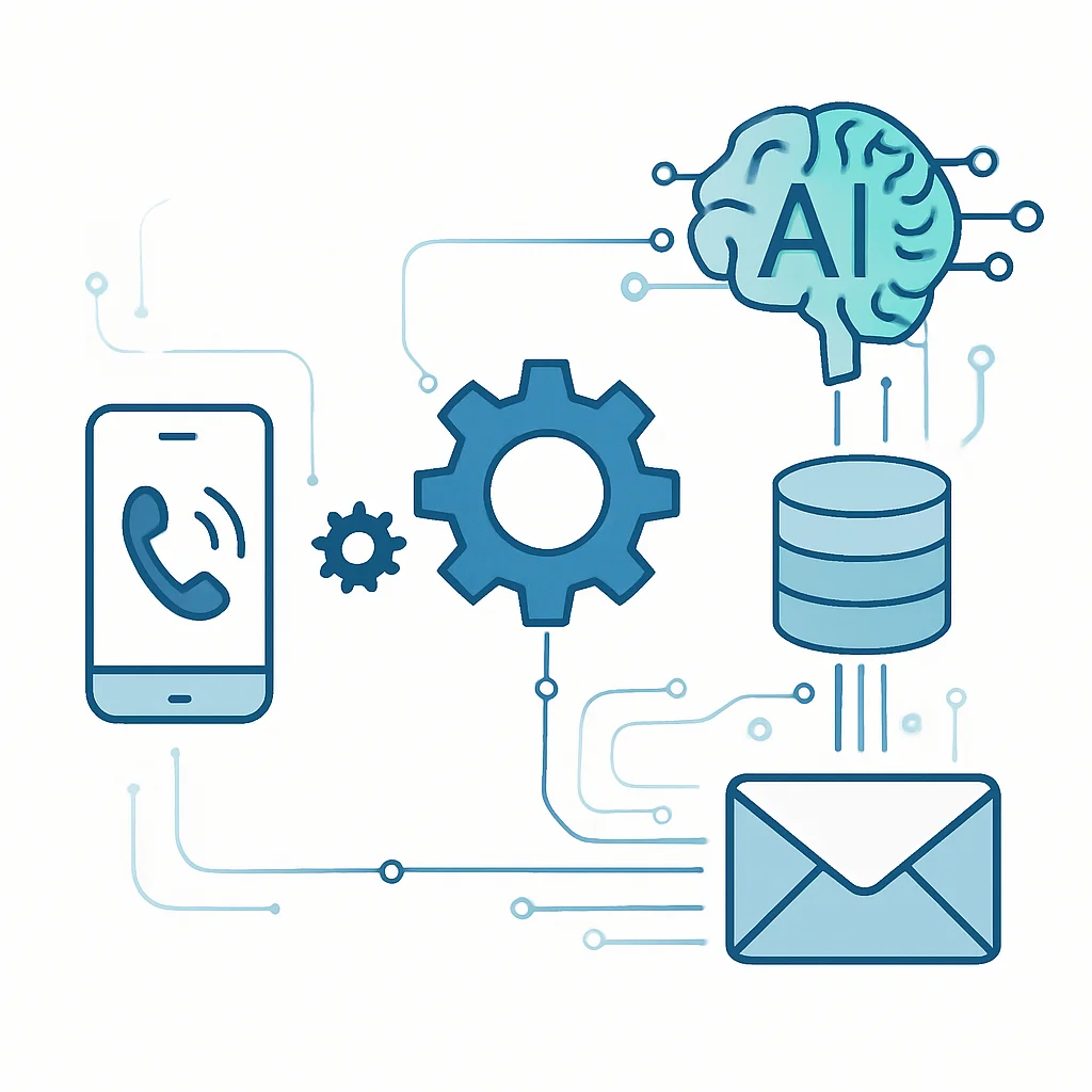 The Mechanics of AI Generated Emails for Missed Calls