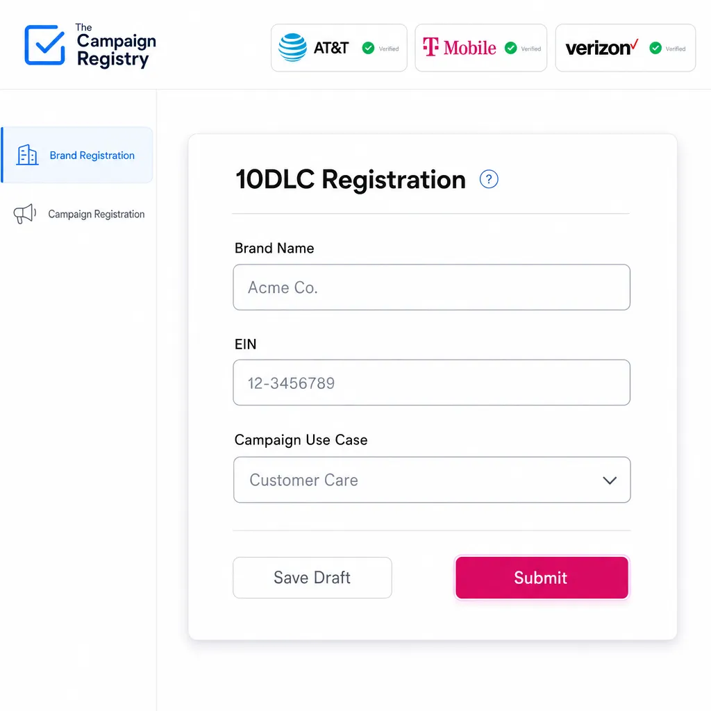 10DLC Registration for Business SMS