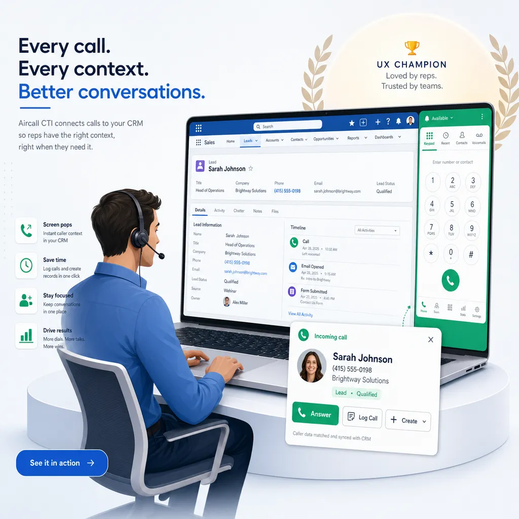  Aircall: The Sales UX Champion