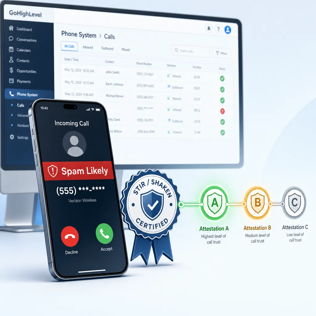 Attestation Levels Determining "Spam Likely" Status