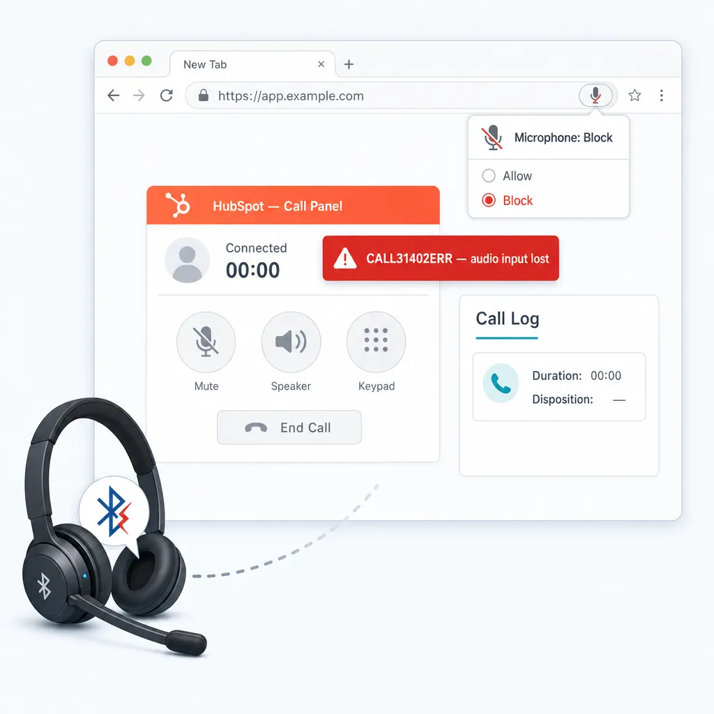  Browser Instability Affecting HubSpot Call Reporting Data
