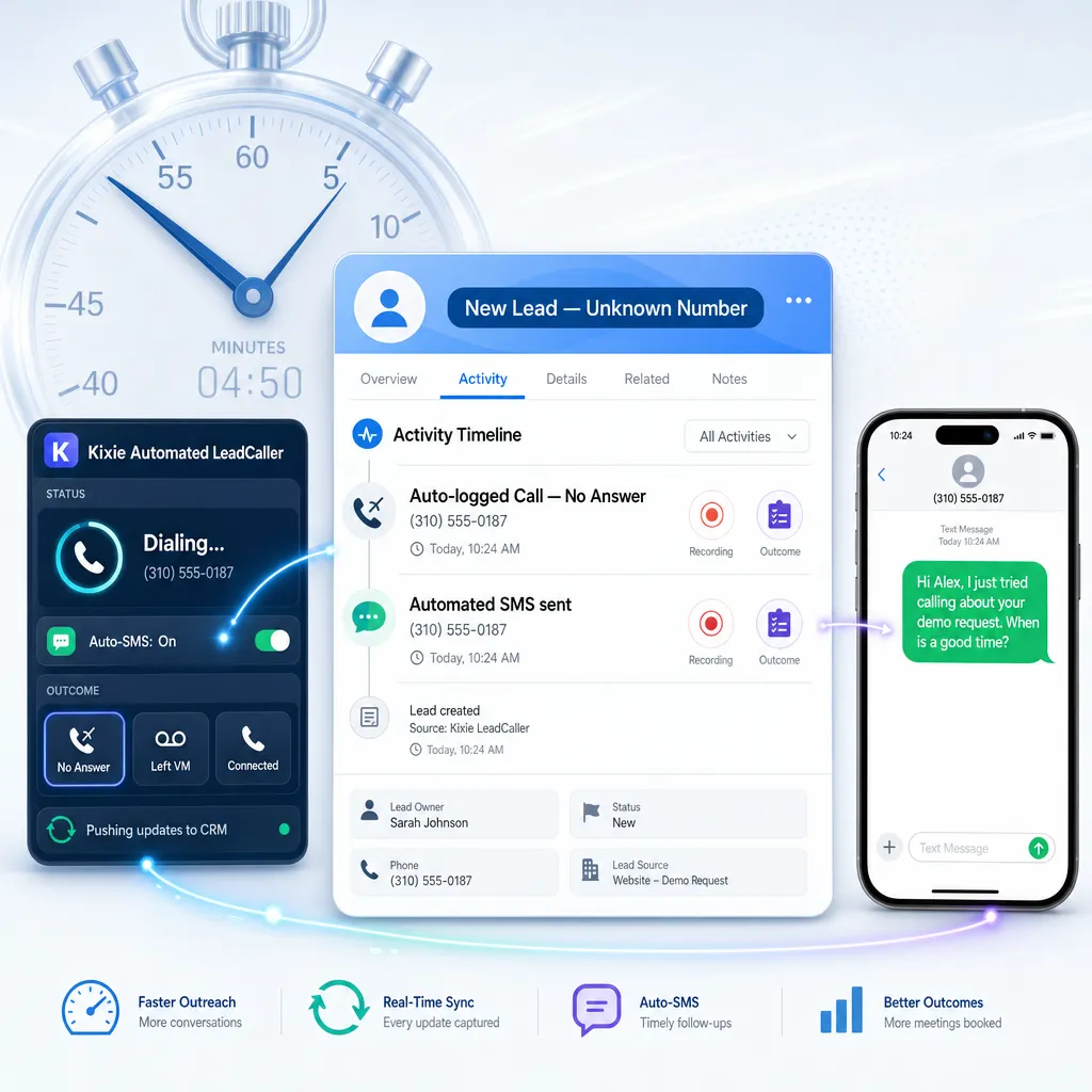 
            Building a True High-Velocity Salesforce Pipeline with Kixie
        