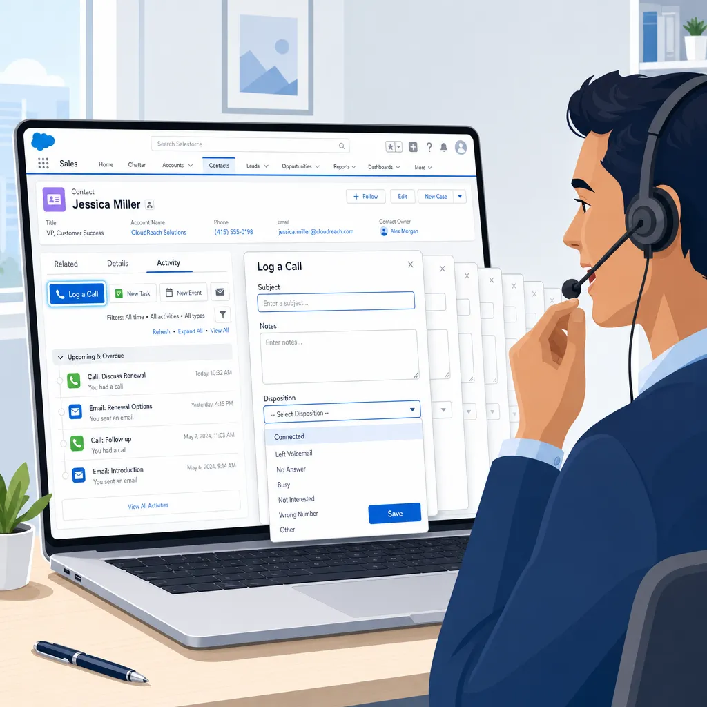
        
        
        Cognitive Friction in Salesforce Call Logging Workflows
    
