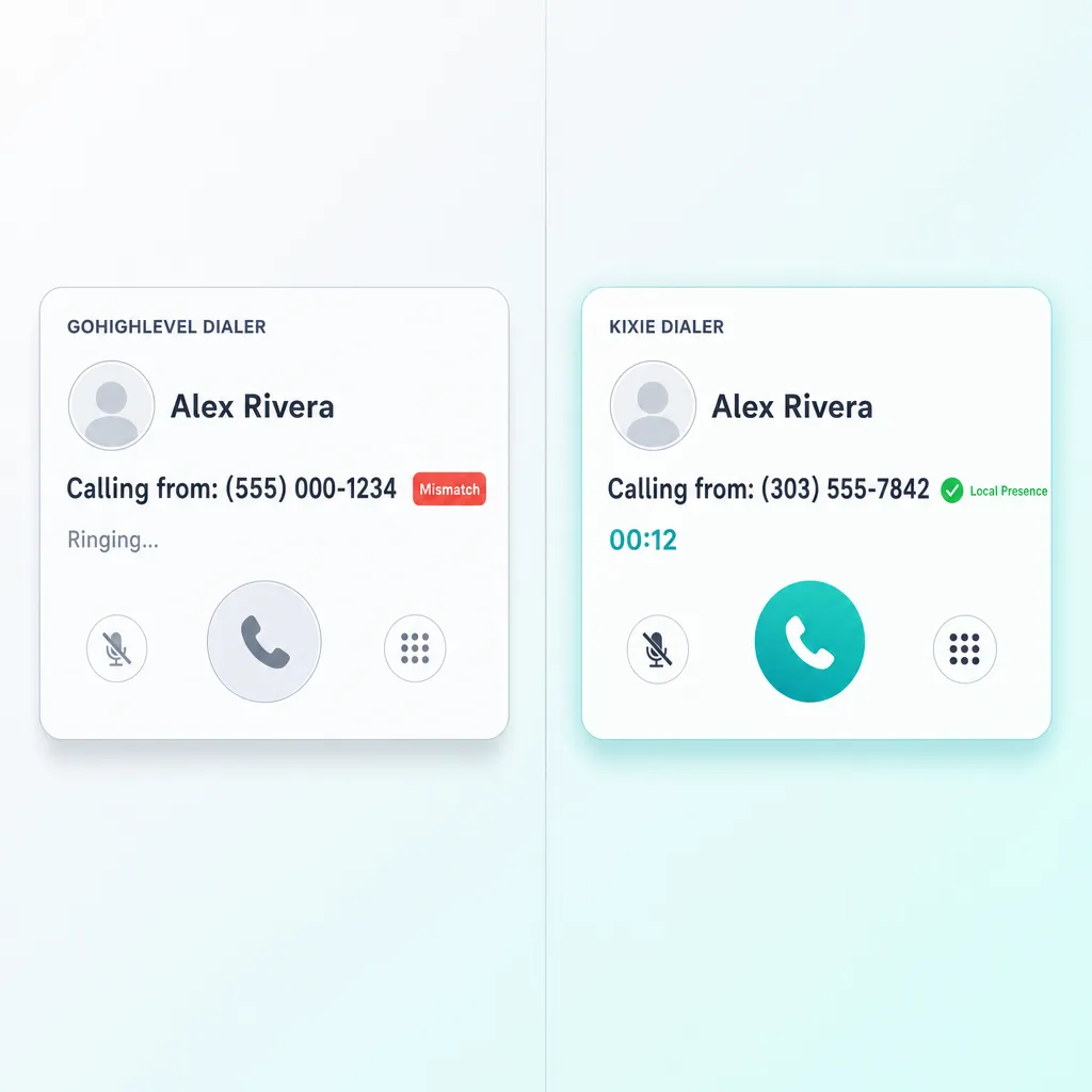 Comparative Analysis: Native GoHighLevel Dialer vs. The Kixie Fix