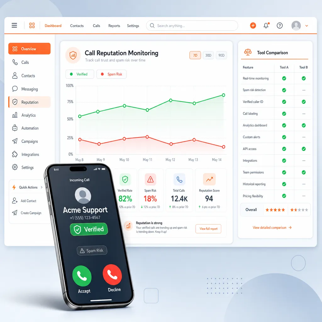 HubSpot vs Kixie for caller ID reputation