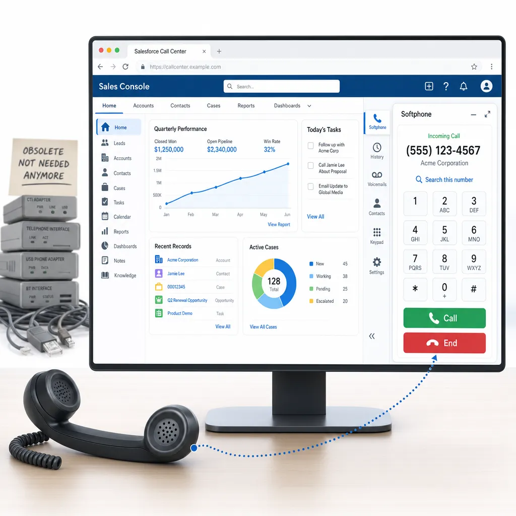 
            
            Defining the Computer Telephony Integration or CTI Framework
        