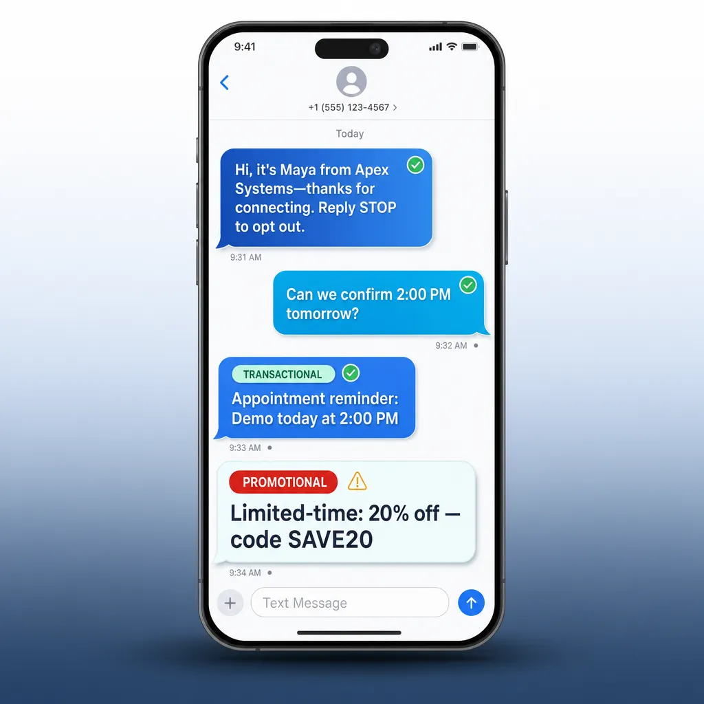 Essential Components of a Sales SMS