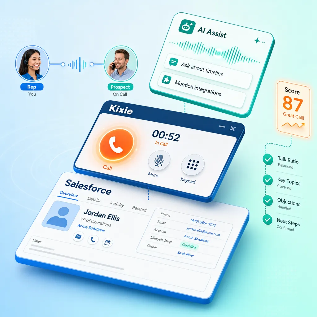 Evaluating the Kixie Salesforce Dialer Stack