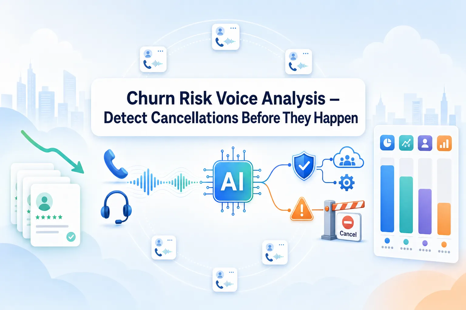 Churn Risk Voice Analysis to Prevent Cancellations