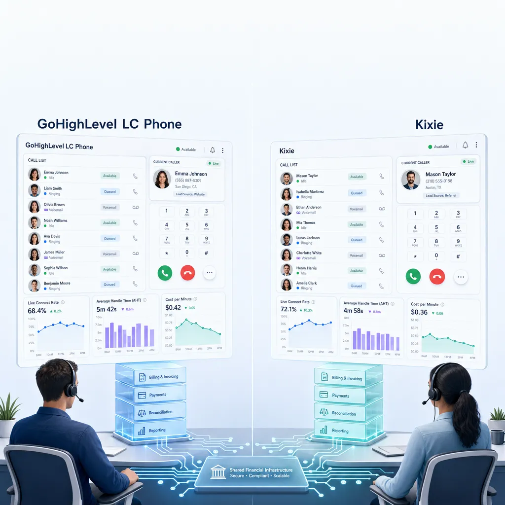 Financial Infrastructure Analysis: LC Phone vs. Kixie