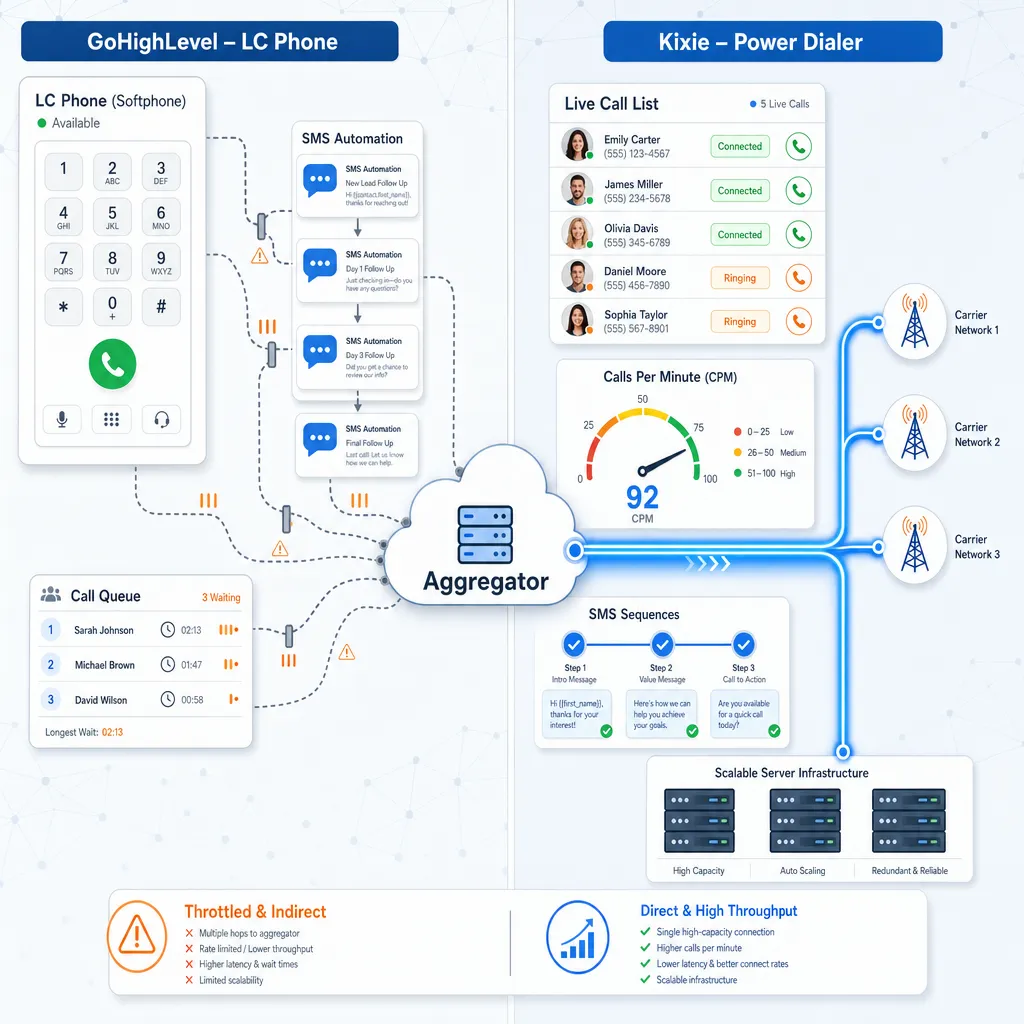GoHighLevel LC Phone Infrastructure Analysis