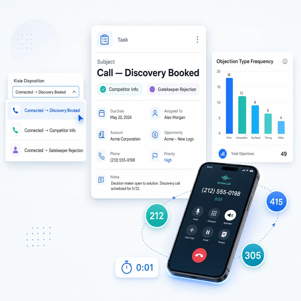 Granular Salesforce Call Logging Dispositions