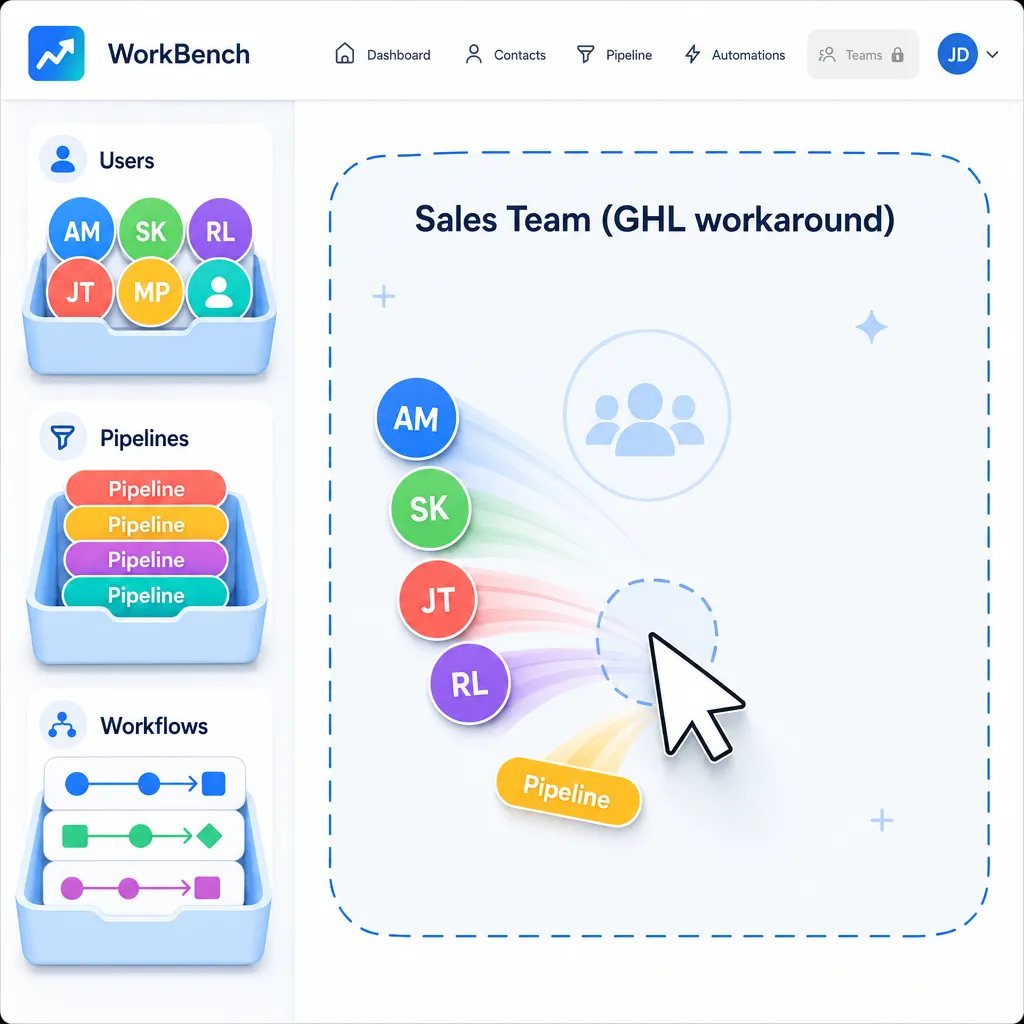 How to Build Your “Team” in GHL