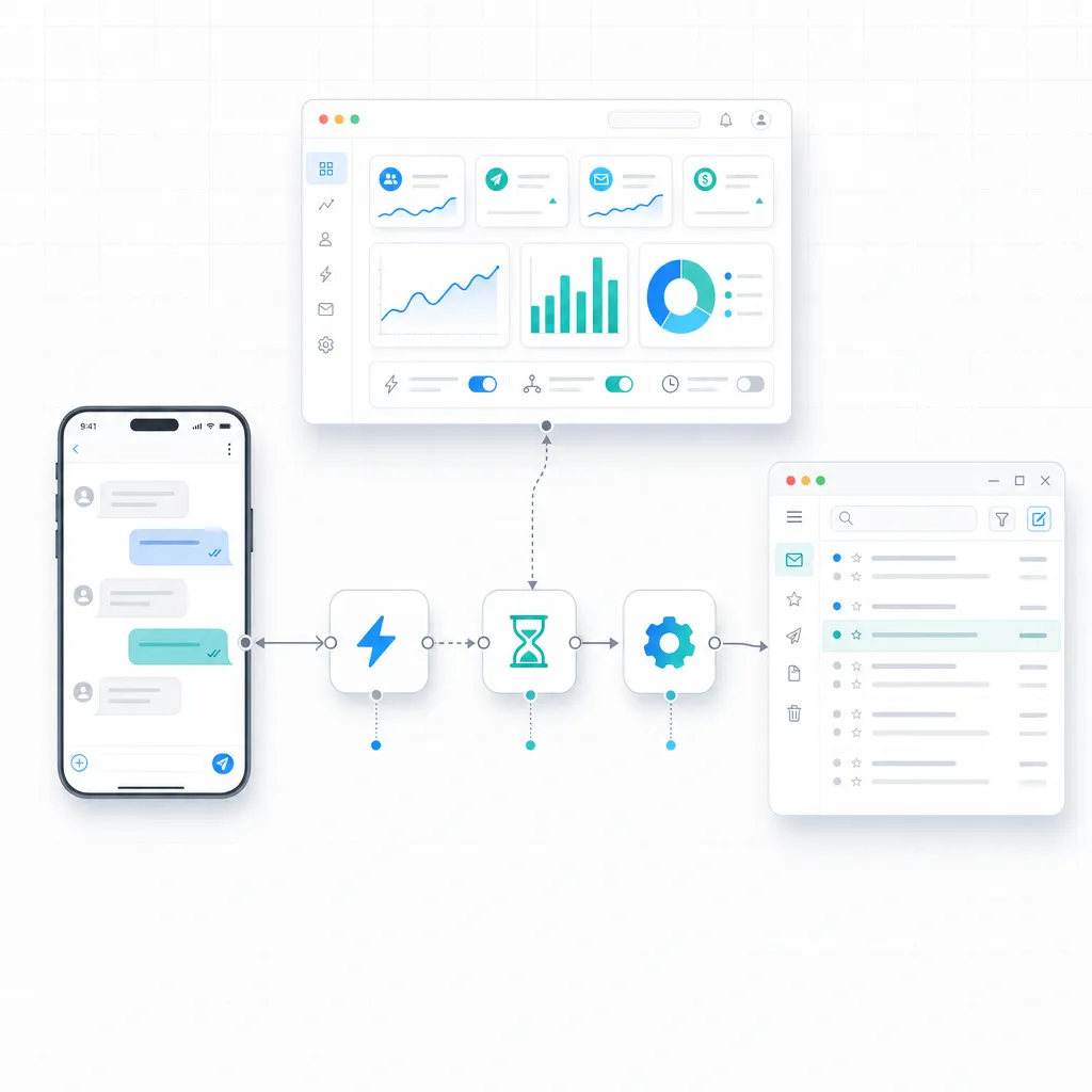 How to Integrate SMS and Email with Marketing Automation