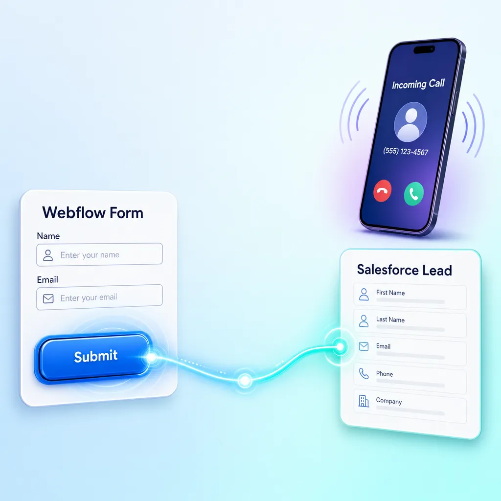  Implementation Guide for Webflow Forms to Trigger an Instant Call
