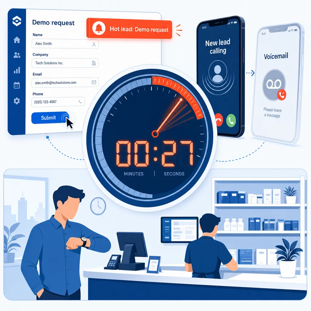 Let's Be Honest: Your Lead Response Time Probably Sucks. Here's Why It Matters.