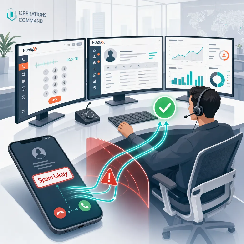  Operational Strategy to Stop 'Spam Likely' on HubSpot Calls