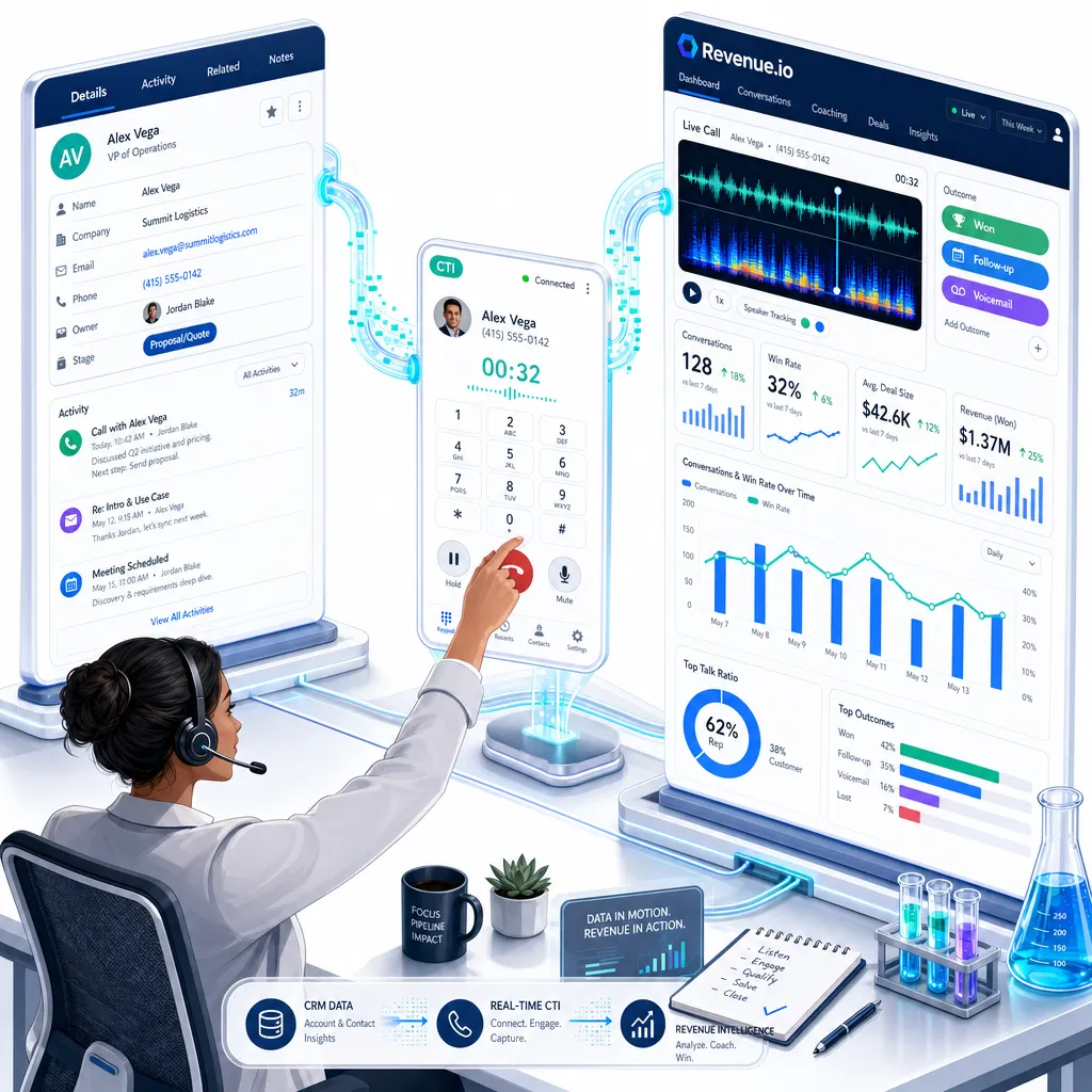  Revenue.io: The Sales Science Integration