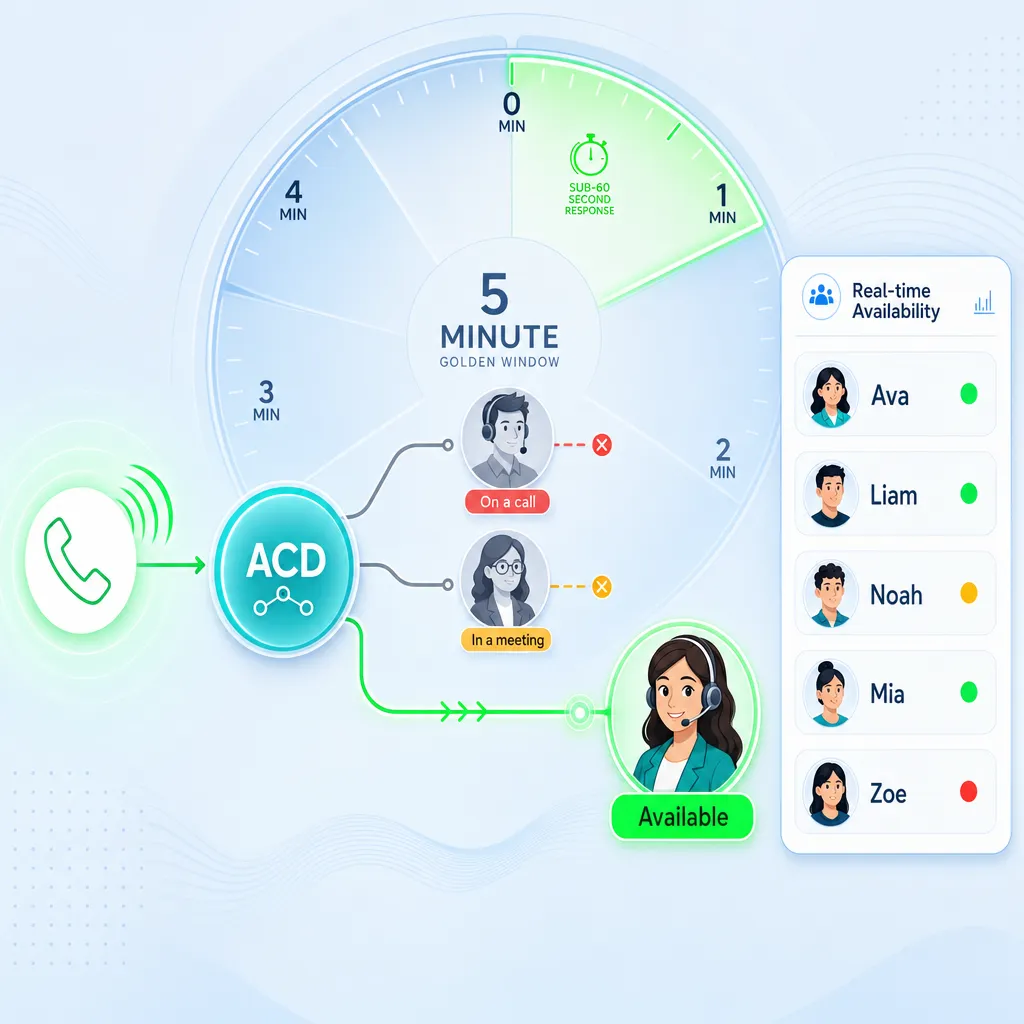 
Route Leads Based on Rep Availability
