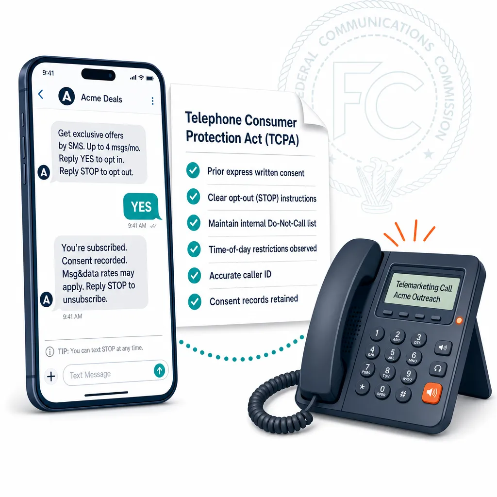 TCPA Compliance for Sales SMS