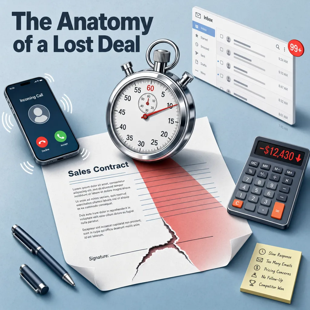 The Anatomy of a Lost Deal: Calculating the True Cost of a Slow Response