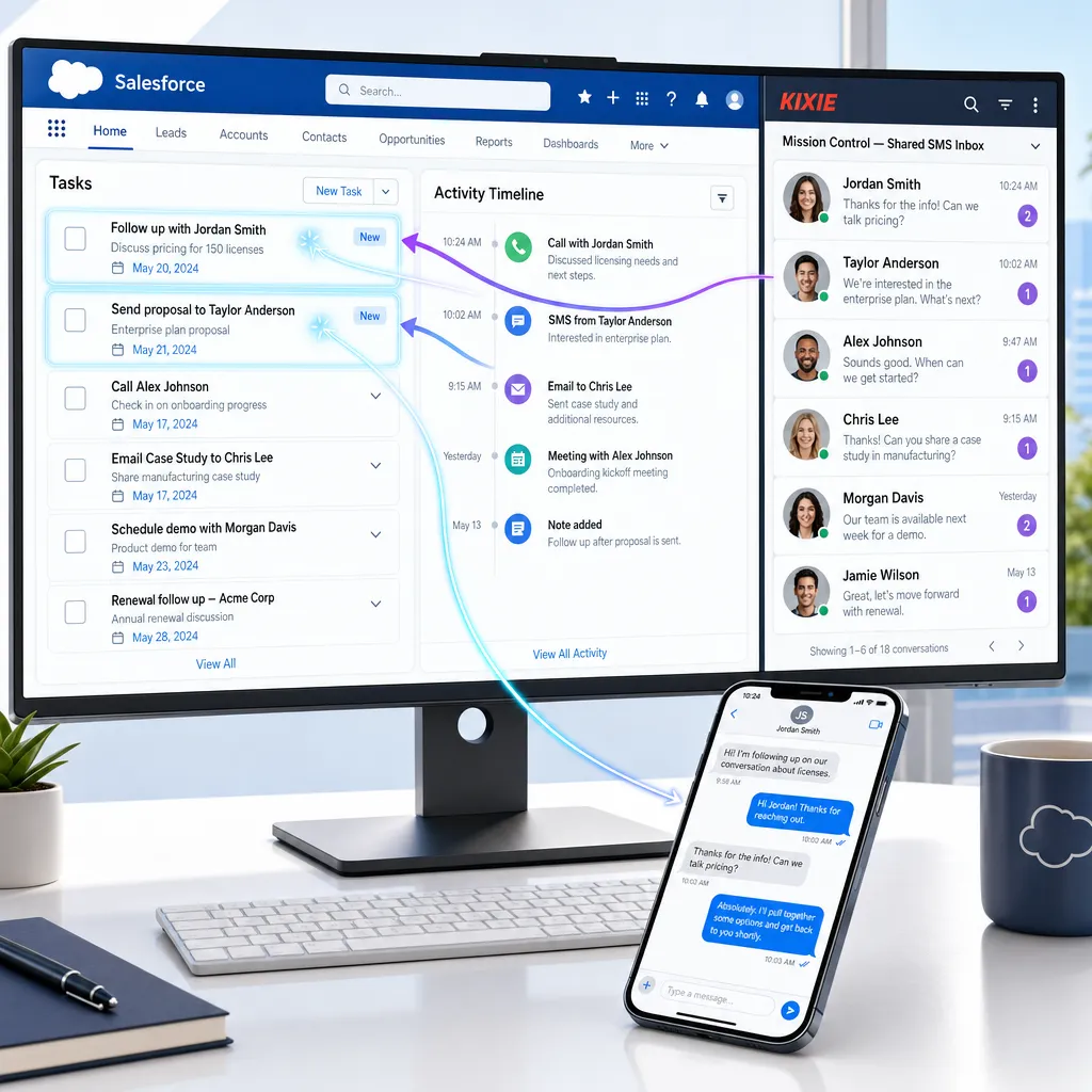  The Architecture of a Shared SMS Inbox in Salesforce