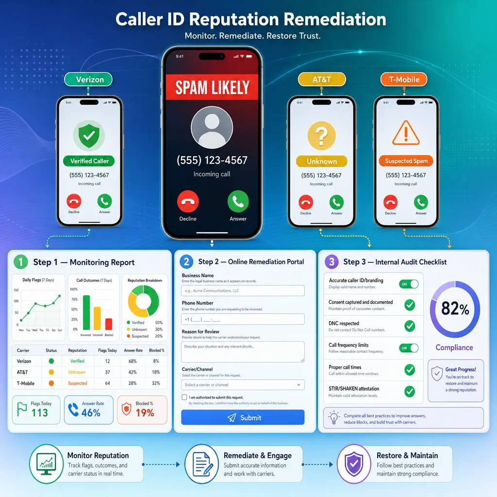 The Comeback Plan: How to Remediate a Flagged Number, Step-by-Step