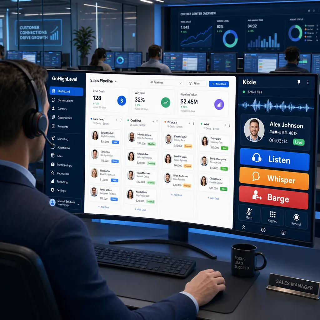 The Future of Live Call Coaching in GoHighLevel